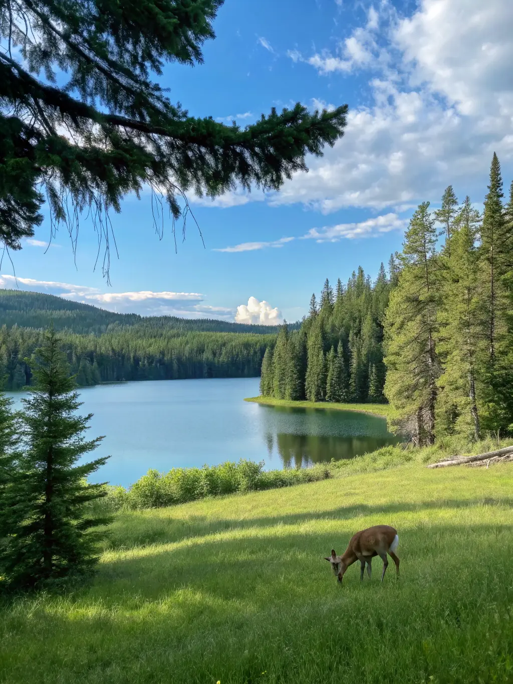 A scenic view of CHASSE DES PETITS BOIS's exclusive hunting grounds, showcasing the diverse wildlife and natural beauty available to members.
